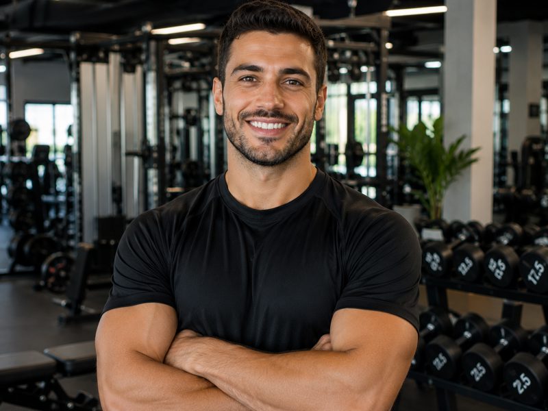 Personal trainer σε γυμναστήριο